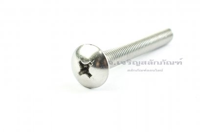 น็อตหัวร่มแฉกสแตนเลส (JT) M8x65