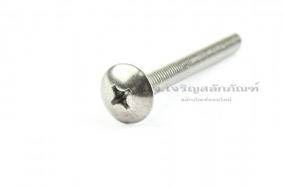 น็อตหัวร่มแฉกสแตนเลส (JT) M8x70