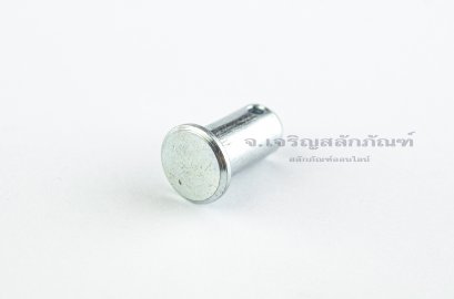 สลักหัวแบนกลม-ปิ๊นหัวแบน (Steel Clevis Pin) ขนาด 10x20