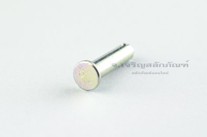สลักหัวแบนกลม-ปิ๊นหัวแบน (Steel Clevis Pin) ขนาด 6x20