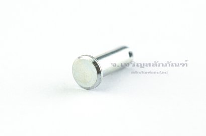 สลักหัวแบนกลม-ปิ๊นหัวแบน (Steel Clevis Pin) ขนาด 6x35