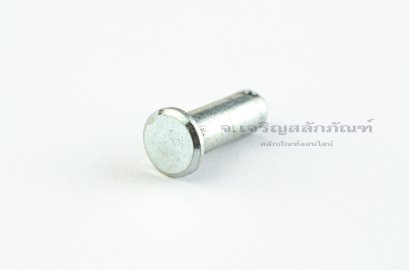 สลักหัวแบนกลม-ปิ๊นหัวแบน (Steel Clevis Pin) ขนาด 8x25