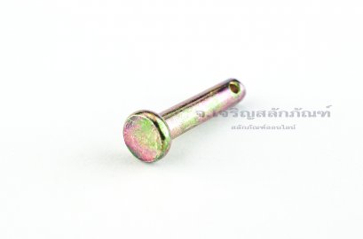 สลักหัวแบนกลม-ปิ๊นหัวแบน (Steel Clevis Pin) ขนาด 8x40