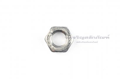 หัวน็อตสแตนเลส รุ่นหัวบาง M6x0.75