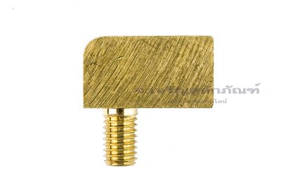 ข้อต่องอ 90° ทองเหลือง (เกลียวนอก x เกลียวใน) M5x0.8 x M8x1.0 ข้อต่อลด-ข้อต่อเพิ่ม