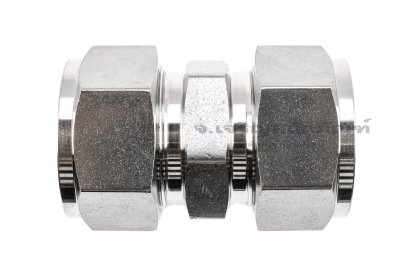 ข้อต่อตรงตาไก่สแตนเลสเกรด 316 (เสียบสาย x เสียบสาย) 1" x 1" (25.4 x 25.4 mm)