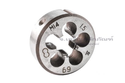 ดายเกลียว-ลูกต๊าปกลม M14x1.5 เกลียวซ้าย