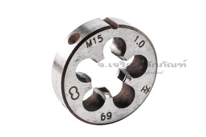 ดายเกลียว-ลูกต๊าปกลม M15x1.0 เกลียวซ้าย