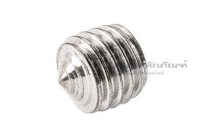น็อตตัวหนอนสแตนเลส ทรงปลายแหลม M12x12