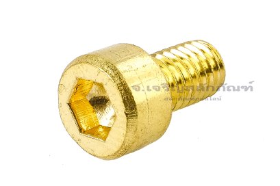 น็อตหัวจมทองเหลือง M6x10