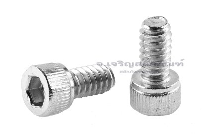 น็อตหัวจมสแตนเลส #10-24 (เบอร์ 10 เกลียว 24) ยาว 3/8&quot; เกลียวตลอด