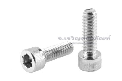 น็อตหัวจมสแตนเลส 3/16&quot; เกลียว (UNC) 24 ยาว 5/8” เกลียวตลอด