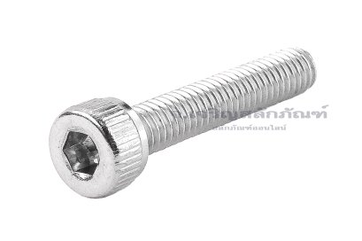 น็อตหัวจมสแตนเลส M4x22 เกลียวตลอด
