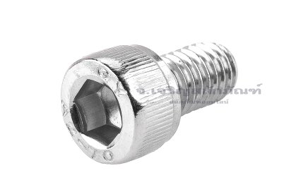 น็อตหัวจมสแตนเลส M6x10 เกลียวซ้าย เกลียวตลอด