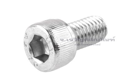 น็อตหัวจมสแตนเลส M6x12 เกลียวซ้าย เกลียวตลอด