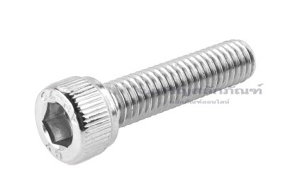 น็อตหัวจมสแตนเลส M6x25 เกลียวซ้าย เกลียวตลอด