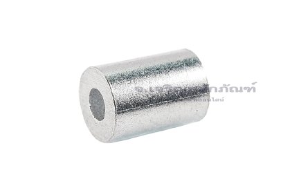 ปลอกย้ำสลิงแบบกลมทรงกระบอก ปลอกอลูมิเนียมย้ำ Cylinder-Shaped Aluminium Swage Sleeve สำหรับลวดสลิงขนาด 1.2 mm