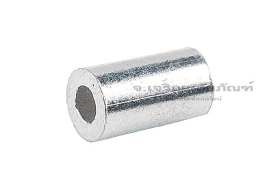 ปลอกย้ำสลิงแบบกลมทรงกระบอก ปลอกอลูมิเนียมย้ำ Cylinder-Shaped Aluminium Swage Sleeve สำหรับลวดสลิงขนาด 1 mm