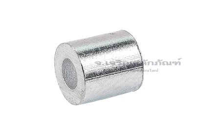ปลอกย้ำสลิงแบบกลมทรงกระบอก ปลอกอลูมิเนียมย้ำ Cylinder-Shaped Aluminium Swage Sleeve สำหรับลวดสลิงขนาด 2 mm