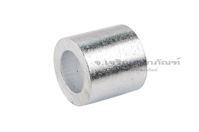 ปลอกย้ำสลิงแบบกลมทรงกระบอก ปลอกอลูมิเนียมย้ำ Cylinder-Shaped Aluminium Swage Sleeve สำหรับลวดสลิงขนาด 6 mm