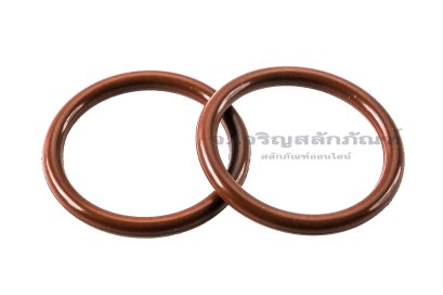 ลูกยางโอริง ไวตันทนความร้อน (Fluorine Rubber FKM O-ring) 2.5x19x24 mm (เส้นโต x วงใน x วงนอก)