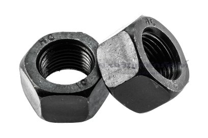 หัวน็อตดำ Hex Nut M16x1.5 (หัวน็อตเบอร์ 24) เกรด 10.9 เกลียวซ้าย