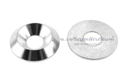 แหวนรองน็อตหัวเตเปอร์ สแตนเลส ทรงกรวยตัดด้านในตัน (304 Stainless Steel Countersunk Washer) ขนาด M10 วงนอก 30 สูง 6 mm