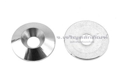 แหวนรองน็อตหัวเตเปอร์ สแตนเลส ทรงกรวยตัดด้านในตัน (304 Stainless Steel Countersunk Washer) ขนาด M4 วงนอก 16 สูง 3.2 mm
