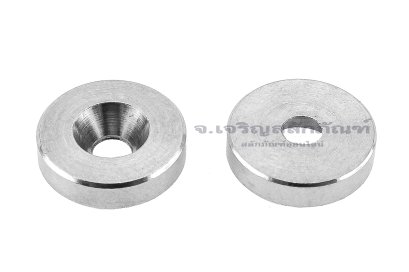 แหวนรองน็อตหัวเตเปอร์ สแตนเลส ทรงเรียบด้านในตัน (304 Stainless Steel Countersunk Washer) ขนาด M3 วงนอก 13 สูง 3 mm