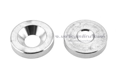 แหวนรองน็อตหัวเตเปอร์ สแตนเลส ทรงเรียบด้านในตัน (304 Stainless Steel Countersunk Washer) ขนาด M6 วงนอก 20 สูง 4 mm