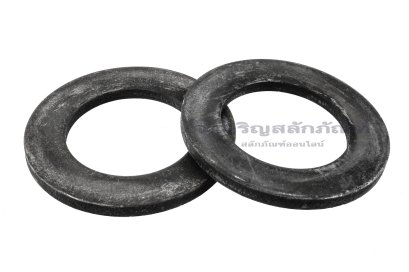 แหวนอีแปะดำหนา M64 เกรดความแข็ง 45# (70-114-8)