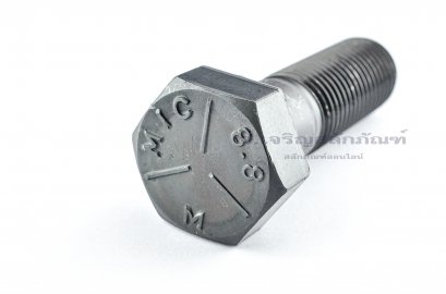 น็อตเหลี่ยมดำแข็ง M30x100