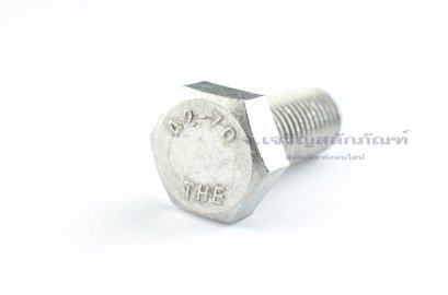 น็อตหัวเหลี่ยมสแตนเลส Stainless Steel Hex Bolt M16x35