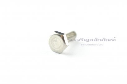น็อตหัวเหลี่ยมสแตนเลส Stainless Steel Hex Bolt M3x8