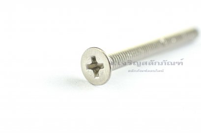 น็อตหัวเตเปอร์แฉกสแตนเลส M4x40