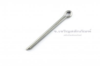 ปิ๊นเสียบถ่างเหล็ก ( Steel Split Cotter Pin) ขนาด 6x100 ( 1/4&quot;x4&quot;)