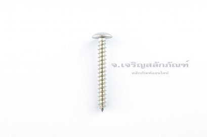 สกรูเกลียวปล่อยสแตนเลสหัวร่มแฉก 5x40