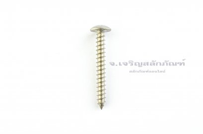สกรูเกลียวปล่อยสแตนเลสหัวร่มแฉก 6x50