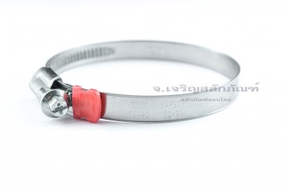 เข็มขัดรัดท่อสแตนเลส Toyox ญี่ปุ่น 70-90 mm คุณภาพอย่างดี