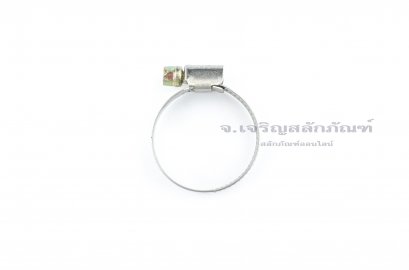 เข็มขัดรัดท่อสแตนเลสหน้าแคบ ขนาด 22-35 mm (หน้าแคบ 9.1 mm)