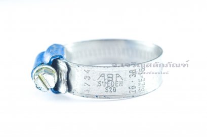 เข็มขัดรัดท่อหัวฟ้า ABA สวีเดน 26-38 mm คุณภาพอย่างดี ด้านในเรียบ