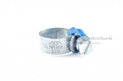เข็มขัดรัดท่อหัวฟ้า ABA สวีเดน 8-14 mm คุณภาพอย่างดี ด้านในเรียบ