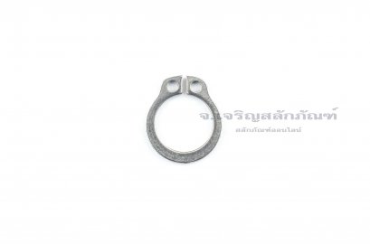 แหวนล็อคนอก แหวนล็อคเพลา สแตนเลส 10 mm (เบอร์ 10) (วัดขนาดวงในของแหวนได้ 9.3 mm ความหนา 1 mm)