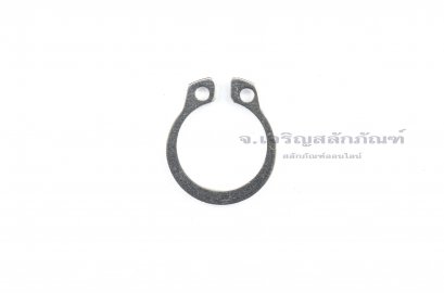 แหวนล็อคนอก แหวนล็อคเพลา สแตนเลส 14 mm (เบอร์ 14) (วัดขนาดวงในของแหวนได้ 12.9 mm ความหนา 1 mm)