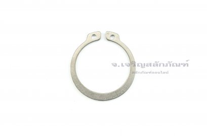 แหวนล็อคนอก แหวนล็อคเพลา สแตนเลส 35 mm (เบอร์ 35) (วัดขนาดวงในของแหวนได้ 32.2 mm ความหนา 1.5 mm)