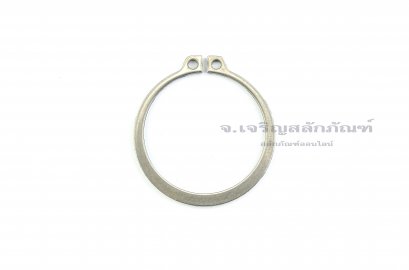 แหวนล็อคนอก แหวนล็อคเพลา สแตนเลส 50 mm (เบอร์ 50) (วัดขนาดวงในของแหวนได้ 45.8 mm ความหนา 2 mm)