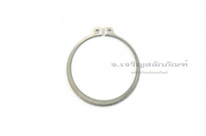แหวนล็อคนอก แหวนล็อคเพลา สแตนเลส 52 mm (เบอร์ 52) (วัดขนาดวงในของแหวนได้ 47.8 mm ความหนา 2 mm)