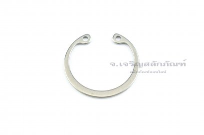 แหวนล็อคในสแตนเลส (OD) 28 mm (เบอร์ 28)  (วัดขนาดวงนอกของแหวนได้ 30.1 mm ความหนา 1.2 mm)