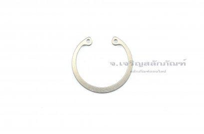 แหวนล็อคในสแตนเลส (OD) 30 mm (เบอร์ 30)  (วัดขนาดวงนอกของแหวนได้ 32.1 mm ความหนา 1.2 mm)