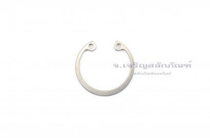 แหวนล็อคในสแตนเลส (OD) 32 mm (เบอร์ 32)  (วัดขนาดวงนอกของแหวนได้ 34.4 mm ความหนา 1.2 mm)